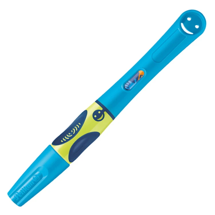 Pióro wieczne Pelikan Griffix neon fresh blue Mr Puggy.jpg