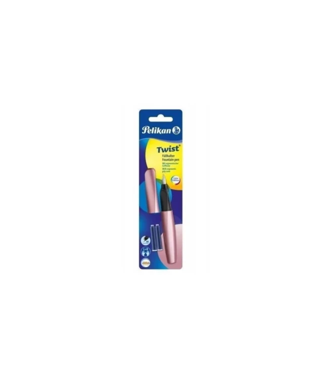 Pióro wieczne Pelikan Twist girly rose + 2 nab..jpg