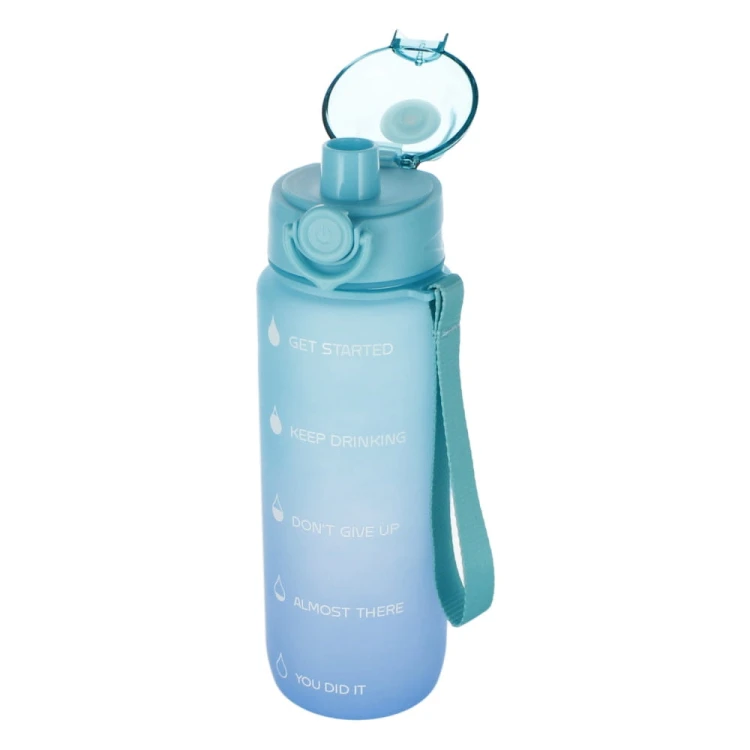 Bidon 750ml niebieski - Starpak MrPuggy.jpg
