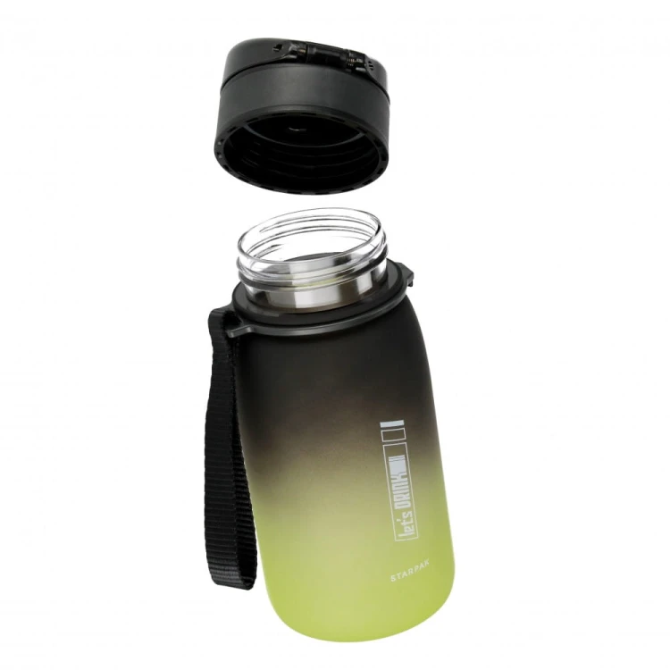 Bidon 400ml Ombre zielono-czarny - Starpak MrPuggy kraków.jpg
