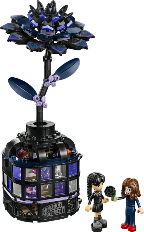 LEGO WEDNESDAY 76784 Kwiat czarnej dalii MrPuggy.jpg