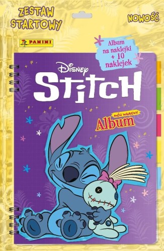 Album kolekcjonera z naklejkami Stitch - Panini .jpg
