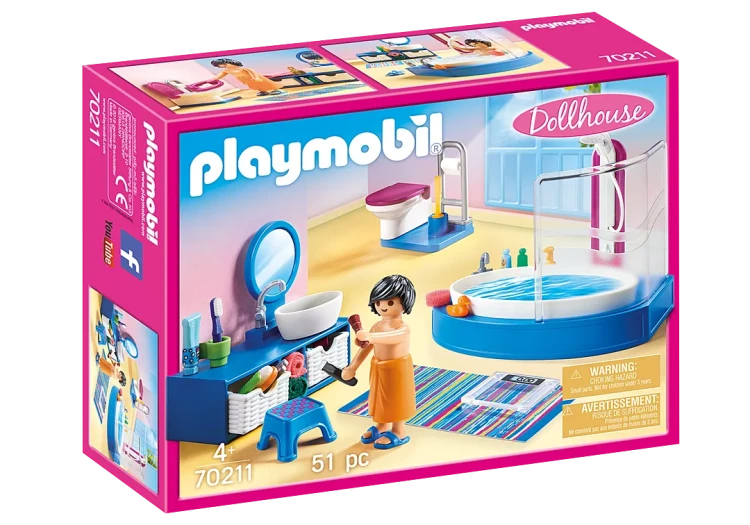 Playmobil 70211 Łazienka z wanną.webp