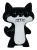 FUGGLER S1 CUSTOMIZABLE FIGURES 11,5 CM - SUSPICIOUS FOX BLACK CHASE Mr Puggy.webp