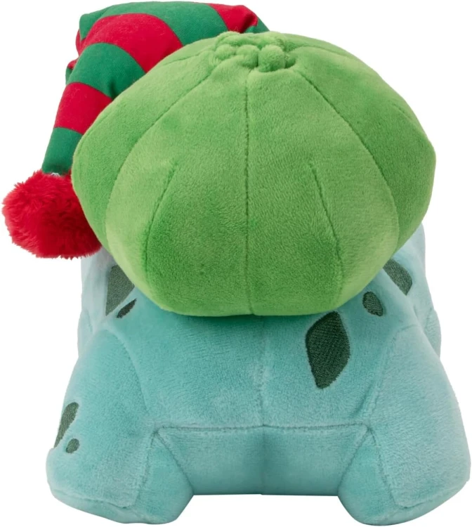 Maskotka Pokemon Bulbasaur zimowy - świąteczny 20cm Kraków.jpg