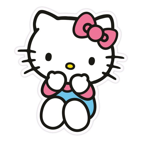 Sanrio Pillow Hello Kitty Blue Pants 36 cm.jpg