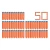 NERF N1 Strzałki 50 Mr Puggy.webp