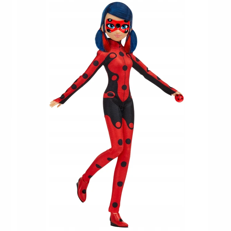 Lalka LADYBUG BIEDRONKA Marinette 26cm3 mr puggy.webp