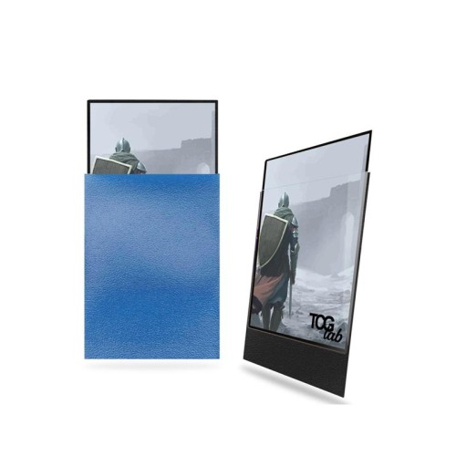 TcgLab 100 koszulek na karty Standard - Matte Ultra Clear - Blue MrPuggy.jpeg