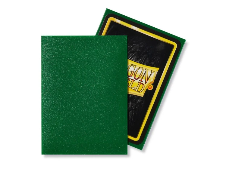 Dragon Shield Standard Sleeves - Matte Emerald (100 Sleeves) MrPuggy.jpg
