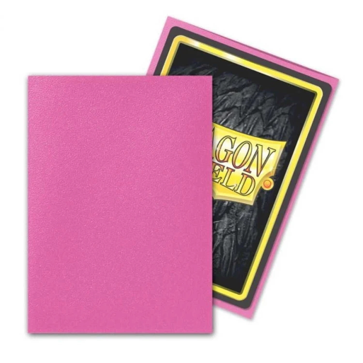 Dragon Shield Standard Sleeves - Matte Pink Diamond (100 Sleeves) MrPuggy.jpg