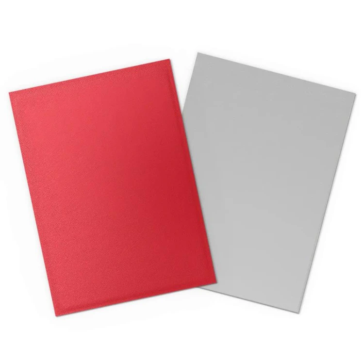 Dragon Shield Dual Matte Sleeves - Crimson & Silver (100 Sleeves) MrPuggy.jpeg