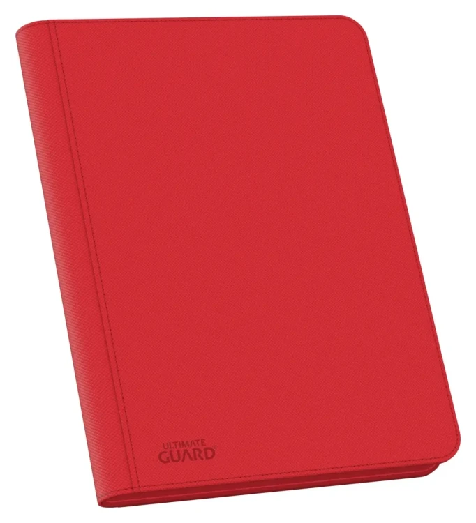Ultimate Guard Zipfolio 360 18-Pocket Xenoskin - Red.webp