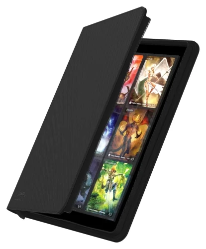 Ultimate Guard Zipfolio 360 18-Pocket Xenoskin - Black MrPuggy.webp