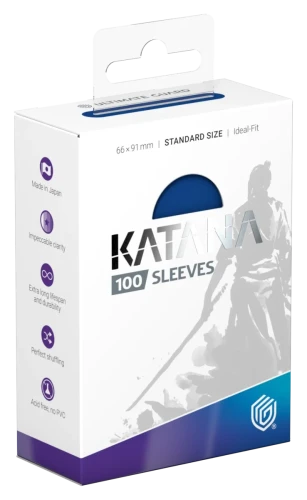 Ultimate Guard Katana Sleeves Standard Size (100) - Blue Bird.webp