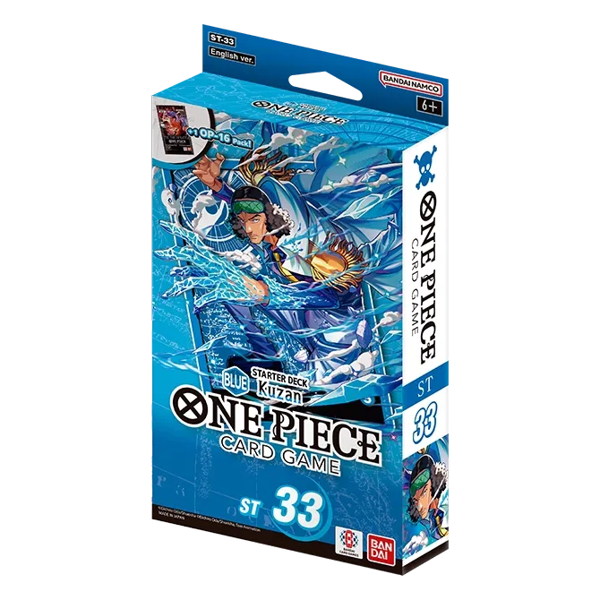 One Piece- The Card Game - ST-33 - Starter Deck - Blue Kuzan.webp