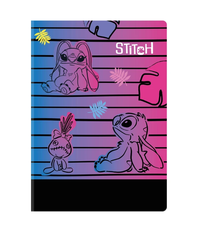 zeszyt stitch a4 60 kratka mr puggy