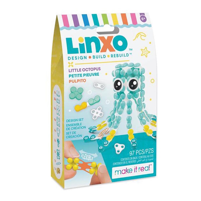 LinXo Mali Przyjaciele kreatywna zabawa - Make it Real Ośmiornica.jpg