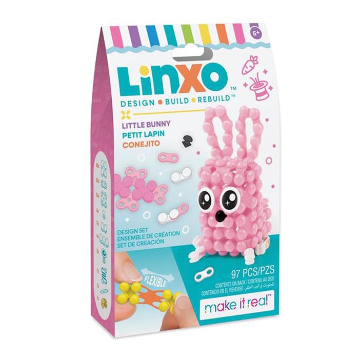 LinXo Mali Przyjaciele kreatywna zabawa - Make it Real Zając.jpg