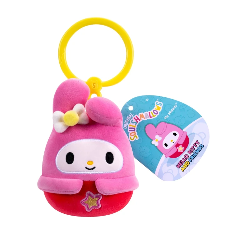 hello kitty królik brelok squishmallow mr puggy