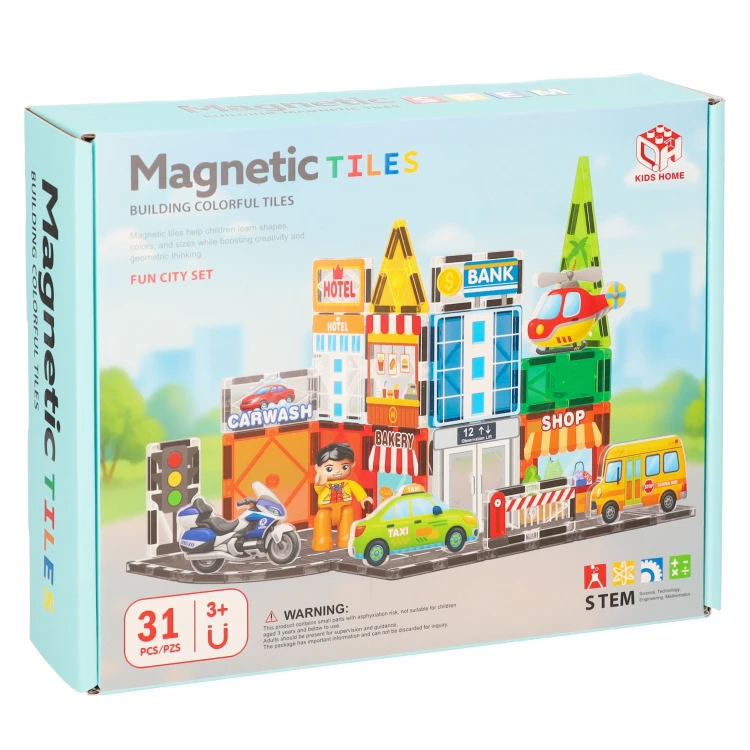 klocki magnetyczne mr puggy