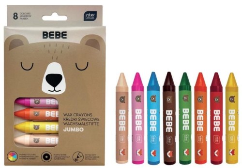kredki świecowe jumbo duże mr puggy