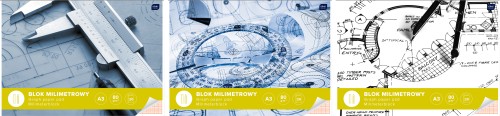 blok milimetrowy a3 mr puggy