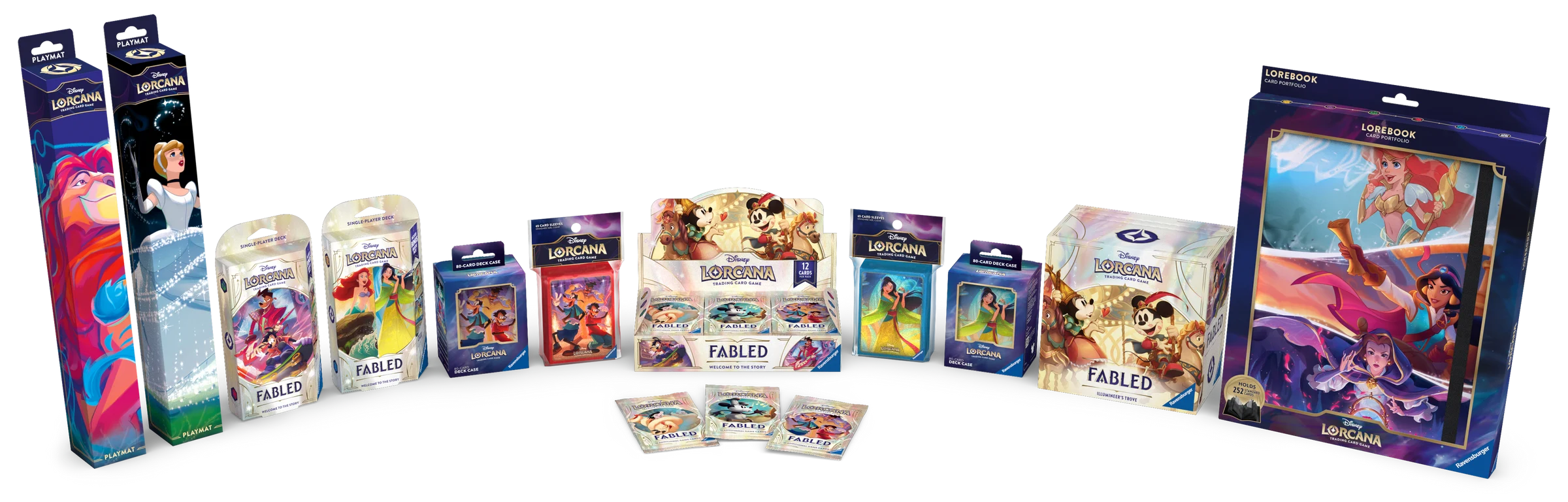 Disney Lorcana Fabled Produkty