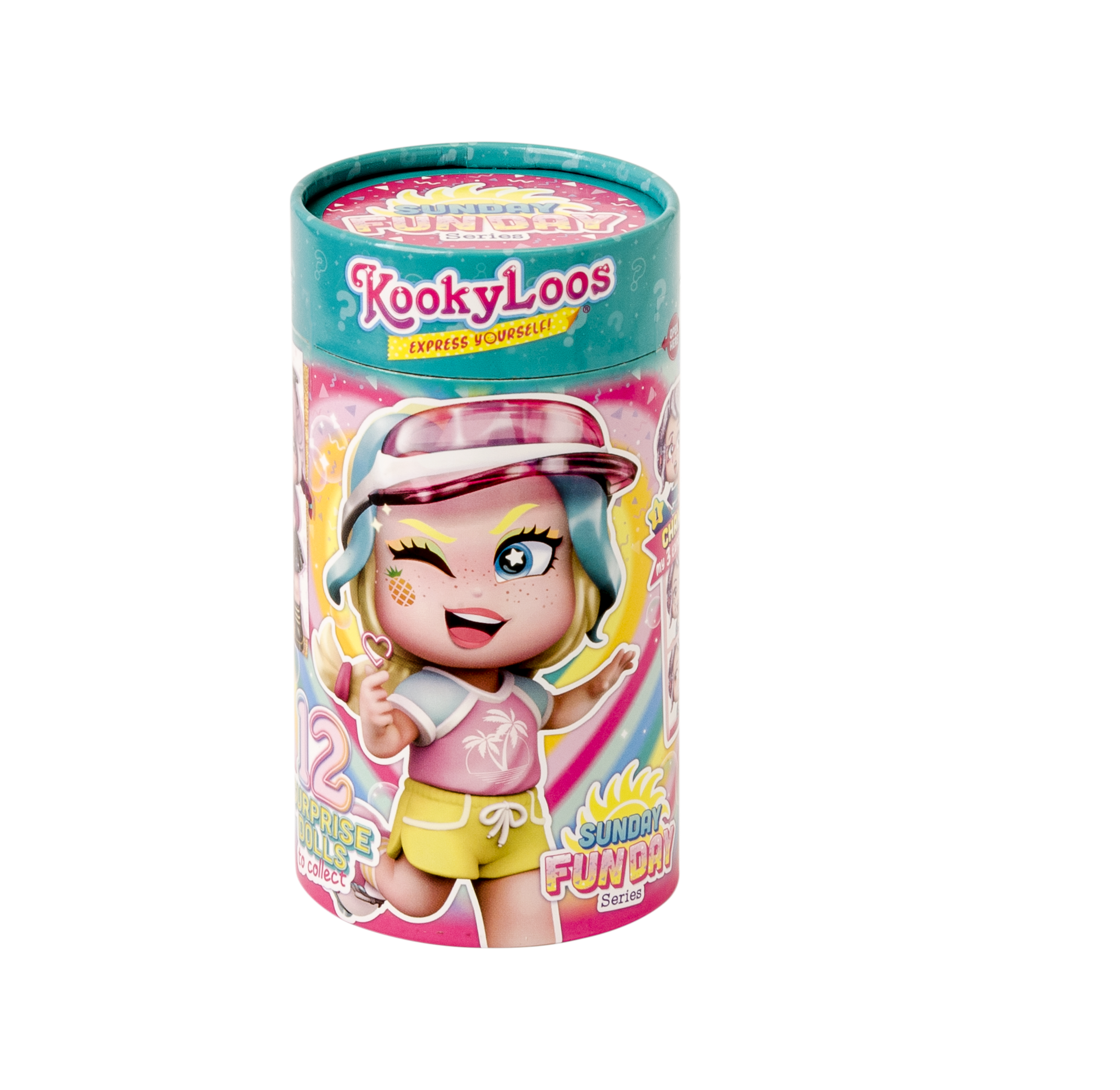 KOOKYLOOS Mini lalka w tubie Seria 2