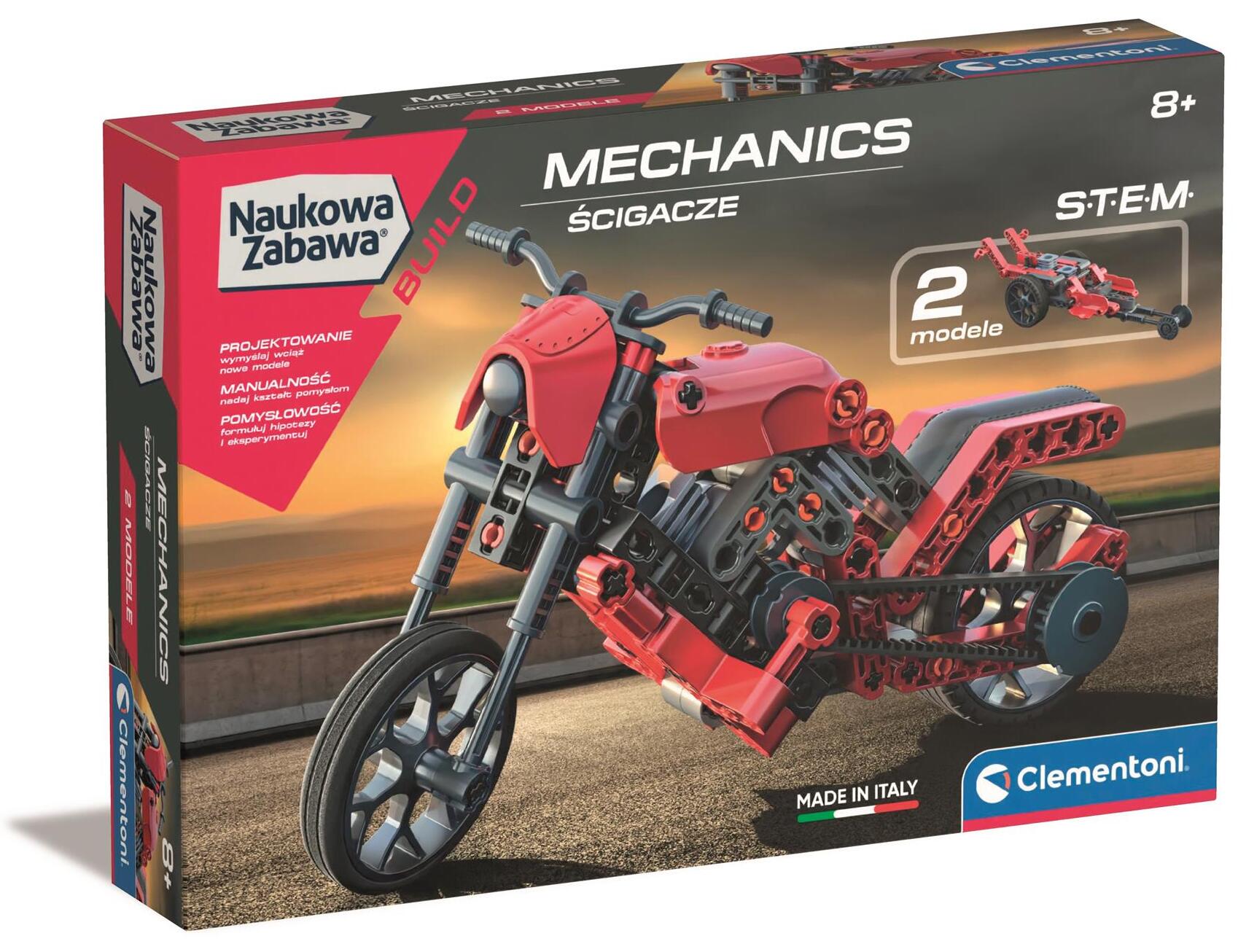 Clementoni Labolatorium Mechaniki Ścigacze