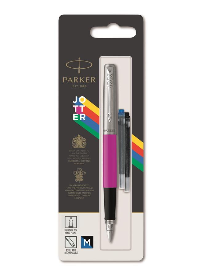 Pióro parker Jotter Magenta+naboje