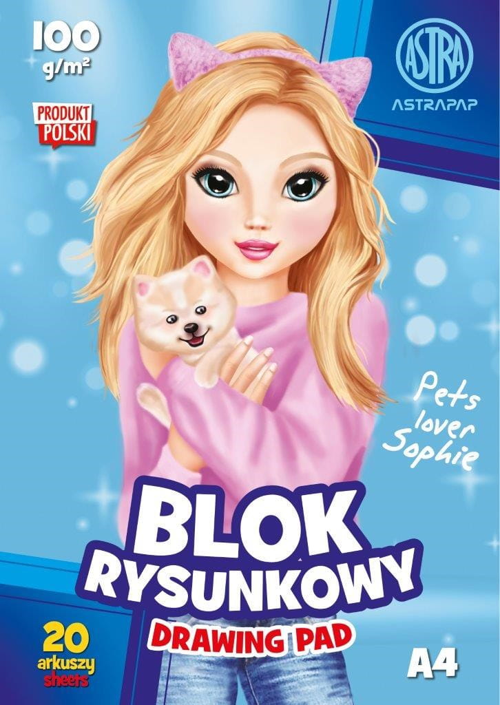 Blok Rysunkowy Astrapap A4/20K 100g - Astra