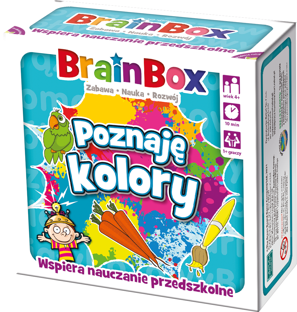 BrainBox Poznaję kolory - Rebel