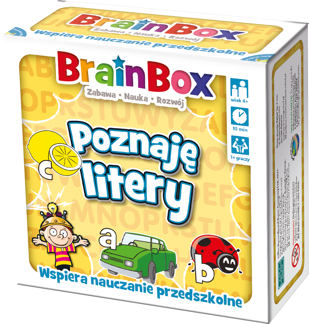 BrainBox Poznaję litery - Rebel