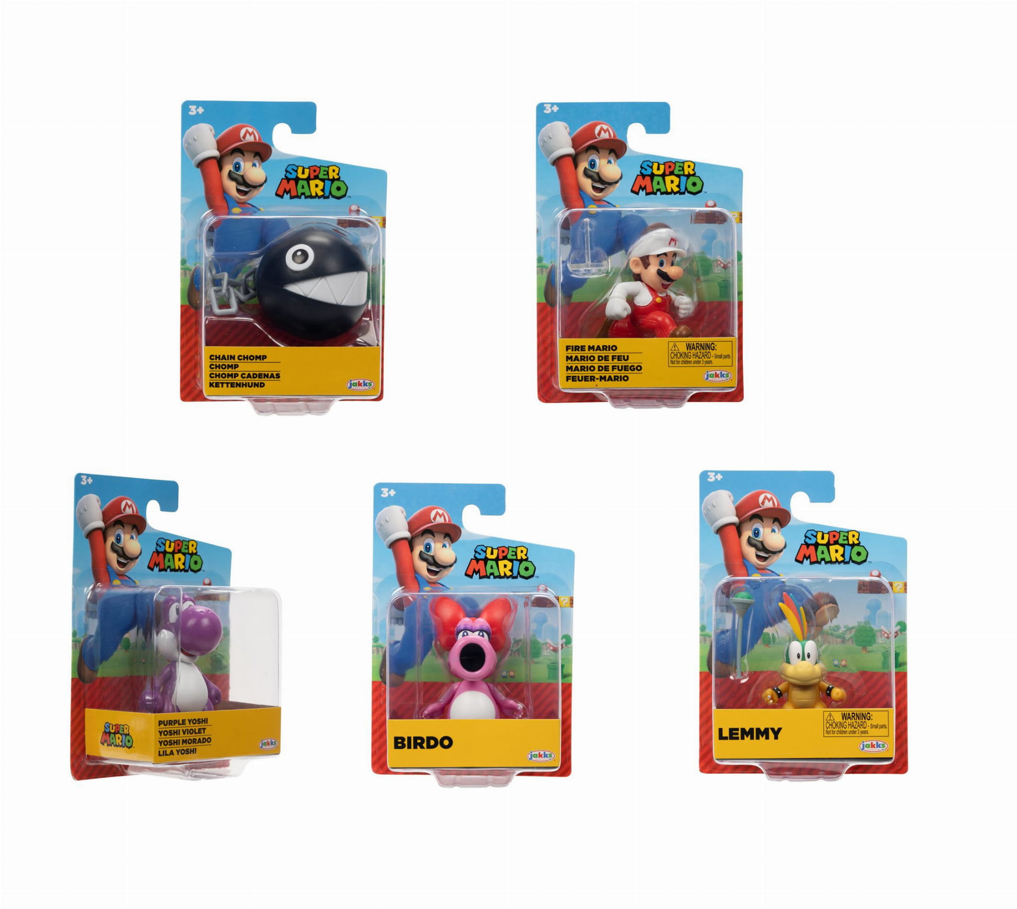 Mario Nintendo figurka 6cm MIX - Jakks Paciffic