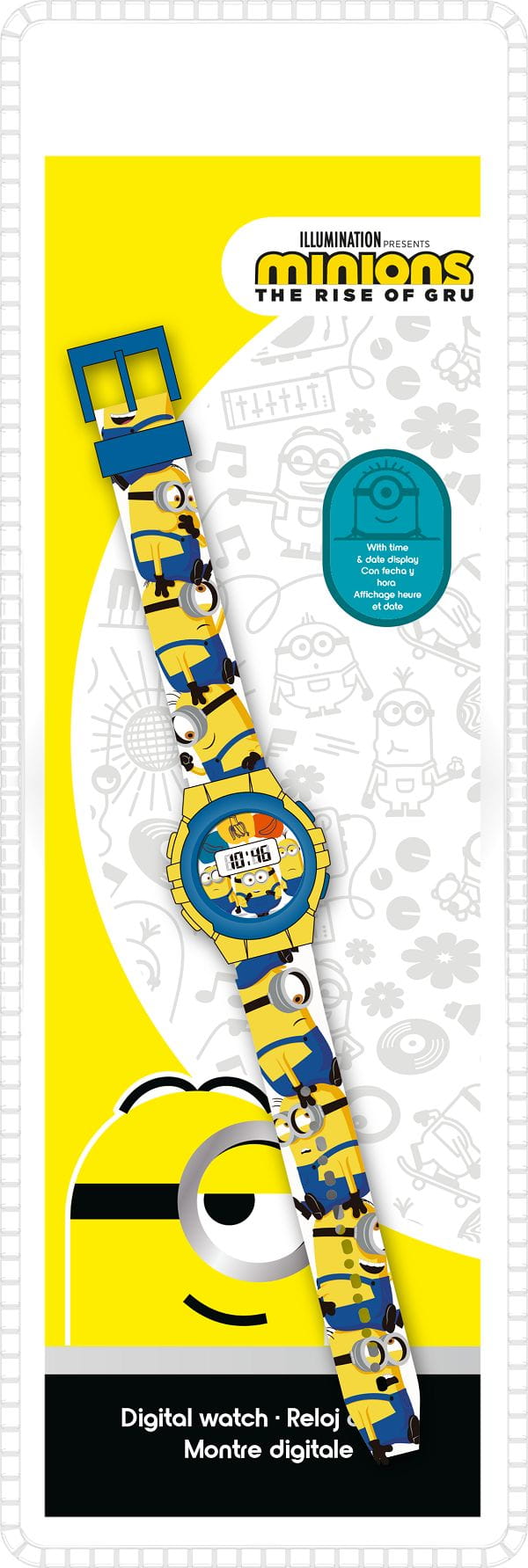 Zegarek cyfrowy Minionki - Kids Euroswan