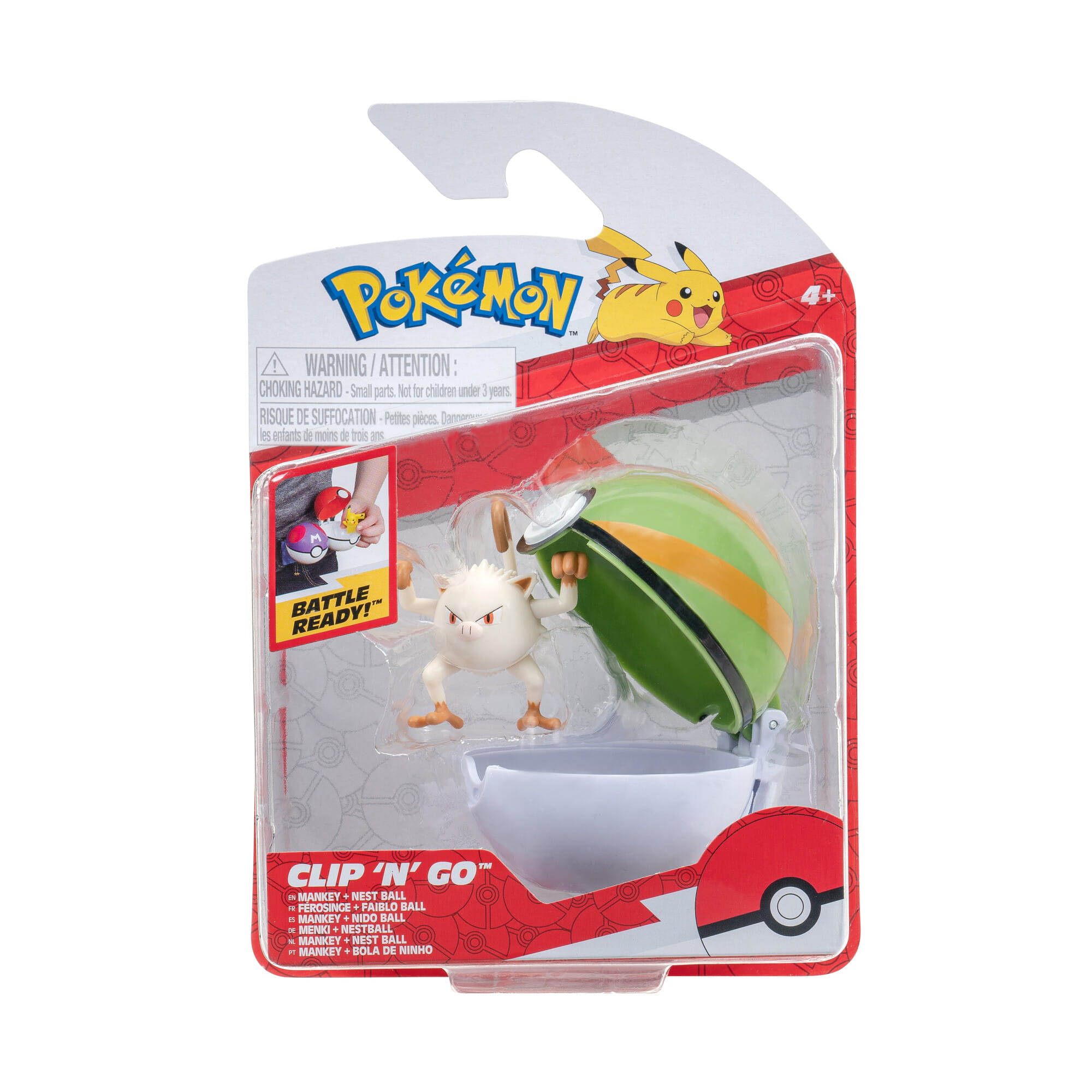 Pokemon Clip N Go Mankey S14 - Jazwaress