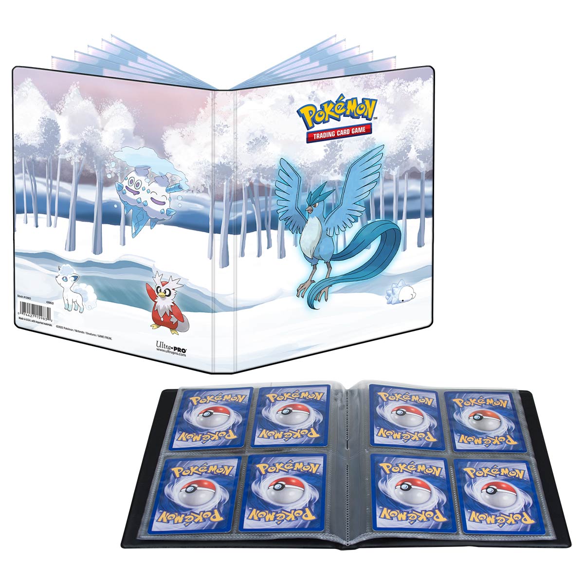 Ultra Pro: Pokémon, 4-Pocket Portfolio -Gallery Series - Frosted Forest