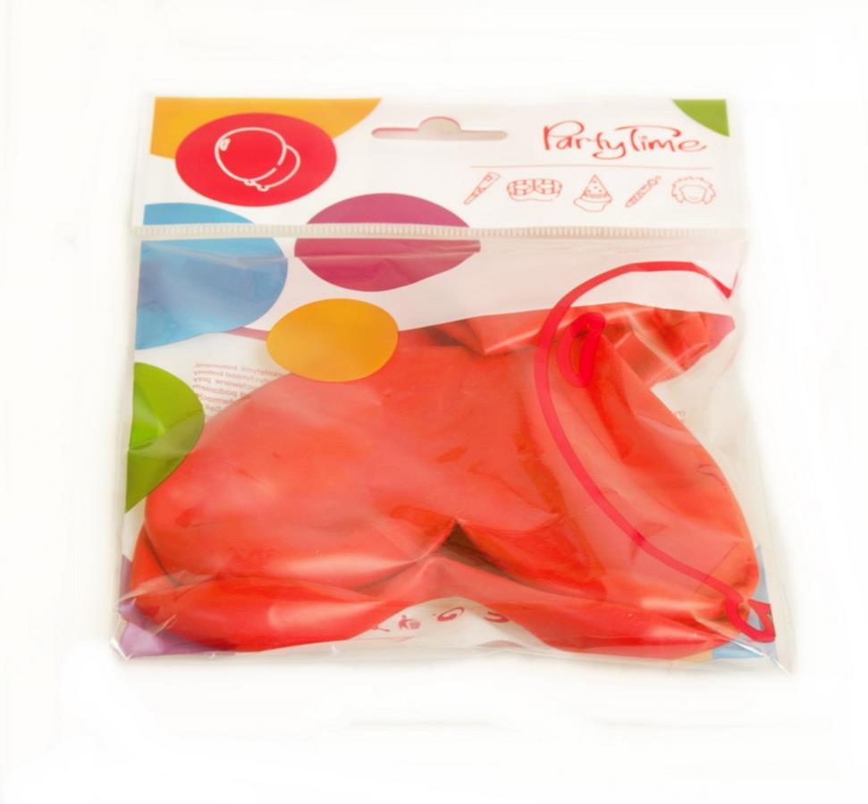 Duże balony walentynkowe w kształcie serca op. 2szt 44cm - Arpex