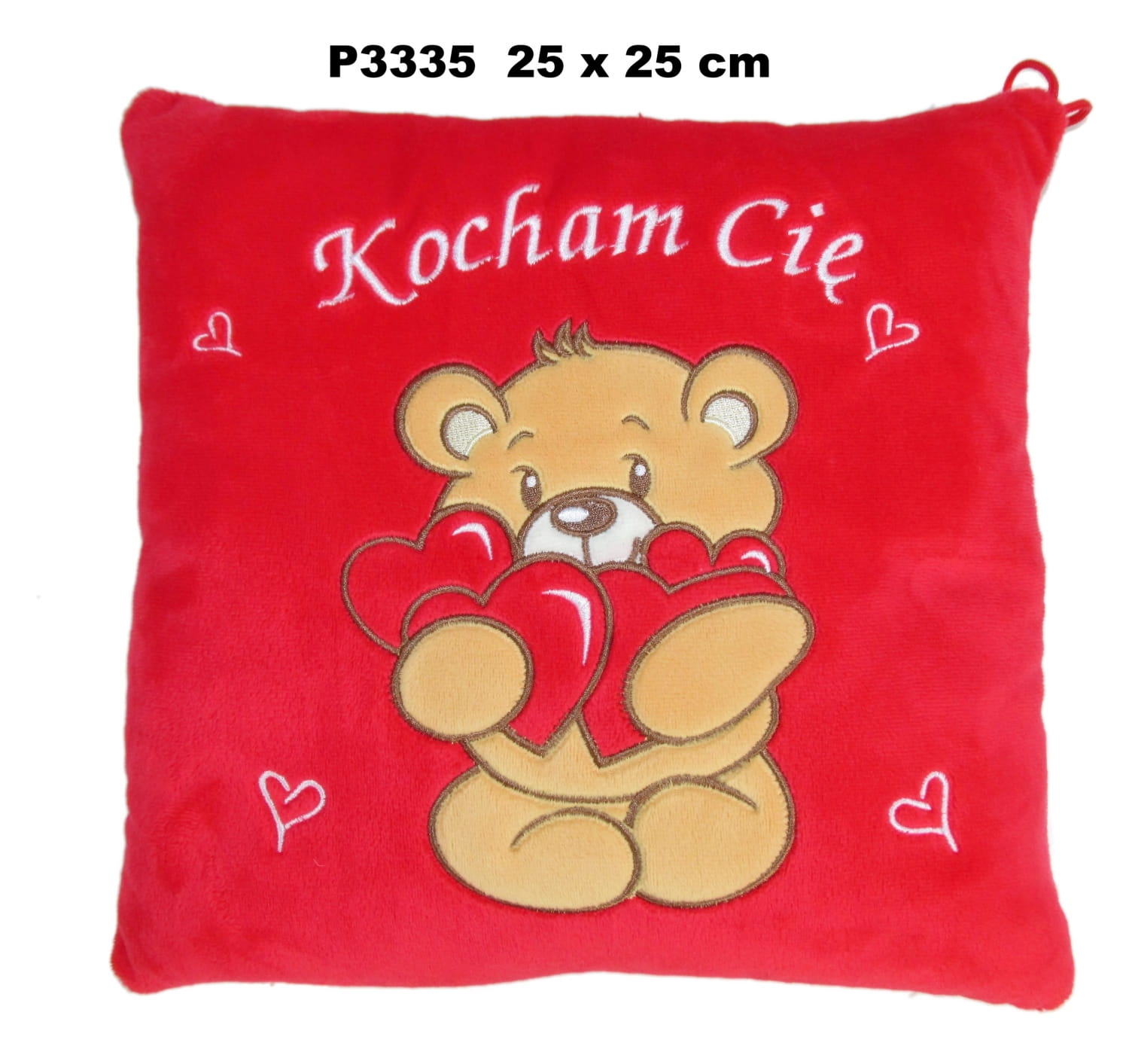 Poduszka pluszowa Kocham Cię na walentynki - SunDay