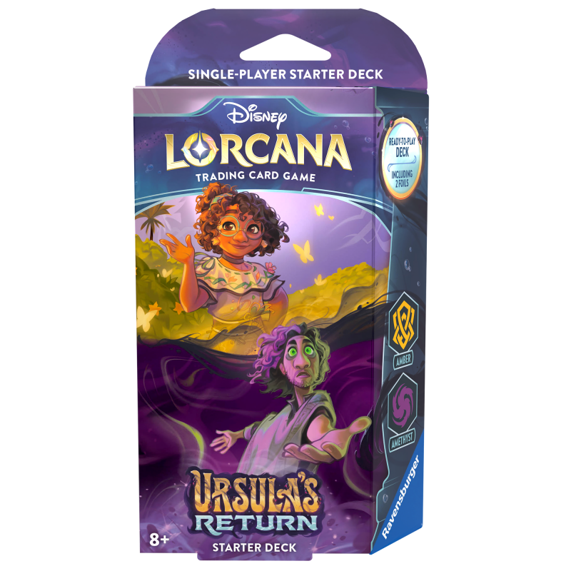 Disney Lorcana Ursula's Return - Amber and Amethyst Starter Deck