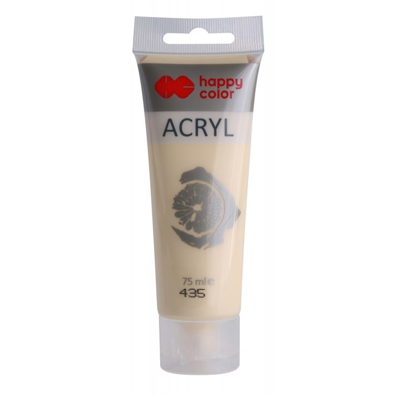 Farba akrylowa 75ml kość słoniowa nr.435 - Happy Color MrPuggy.jpg