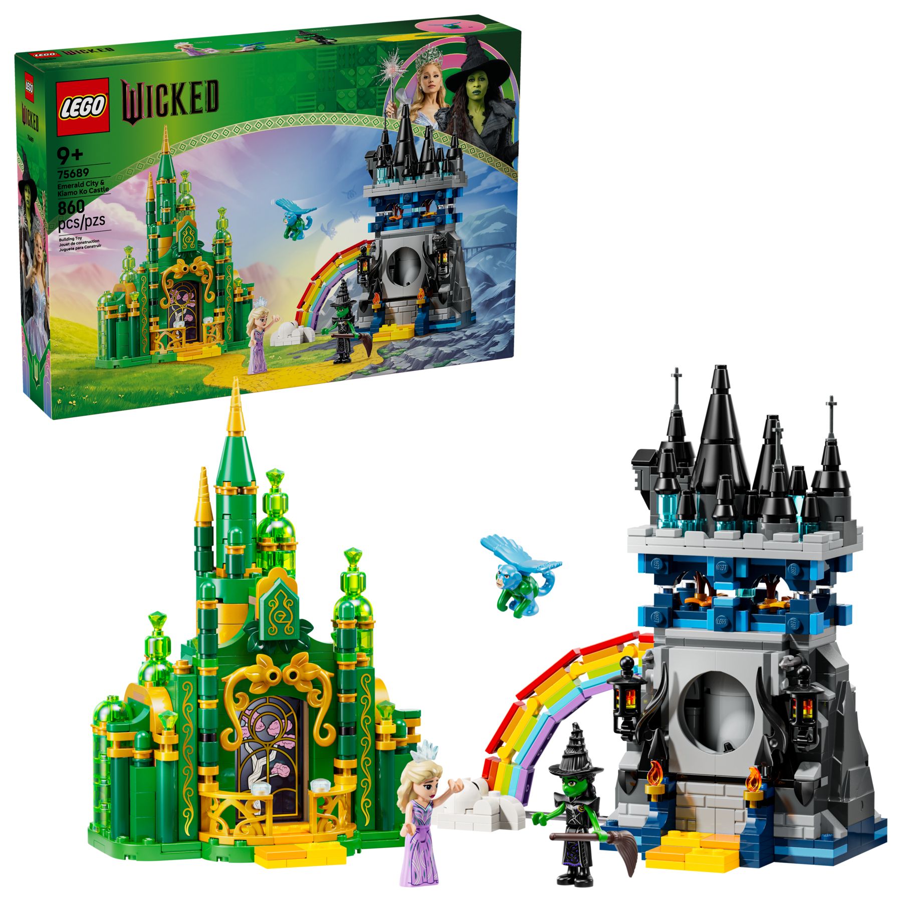 LEGO WICKED 75689 Emerald City i Kiamo Ko Castle