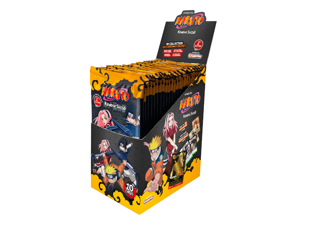 Naruto TCG- First set 2nd Edition Booster packs.png