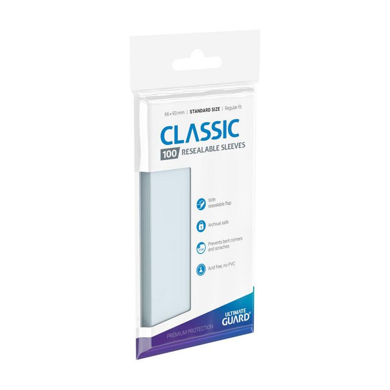 Ultimate Guard Classic Sleeves Standard Size (100) - Resealable.jpg