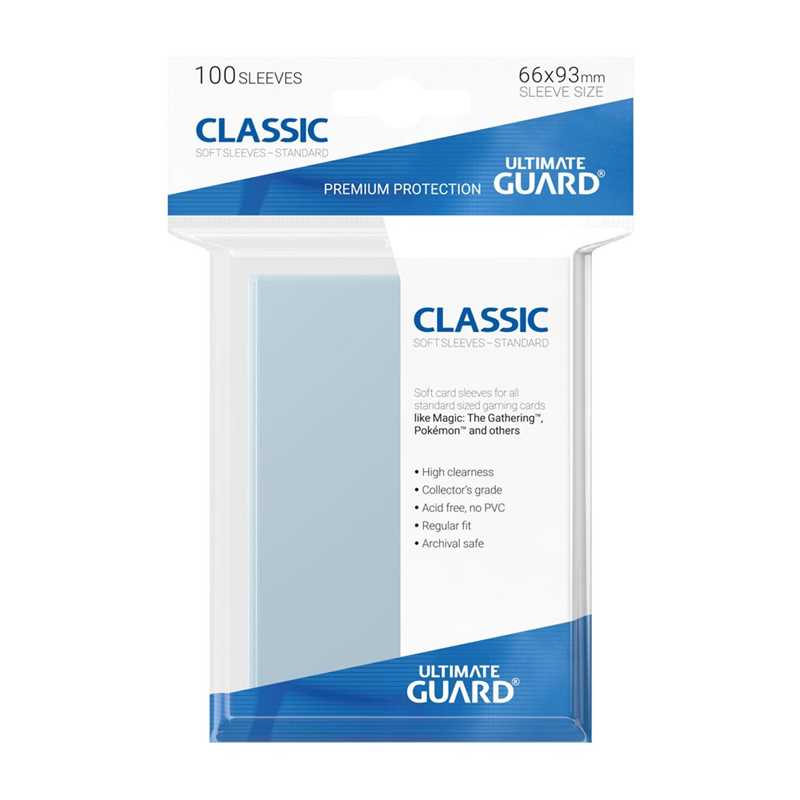 Ultimate Guard Classic Soft Sleeves Standard size 66x93mm .jpeg