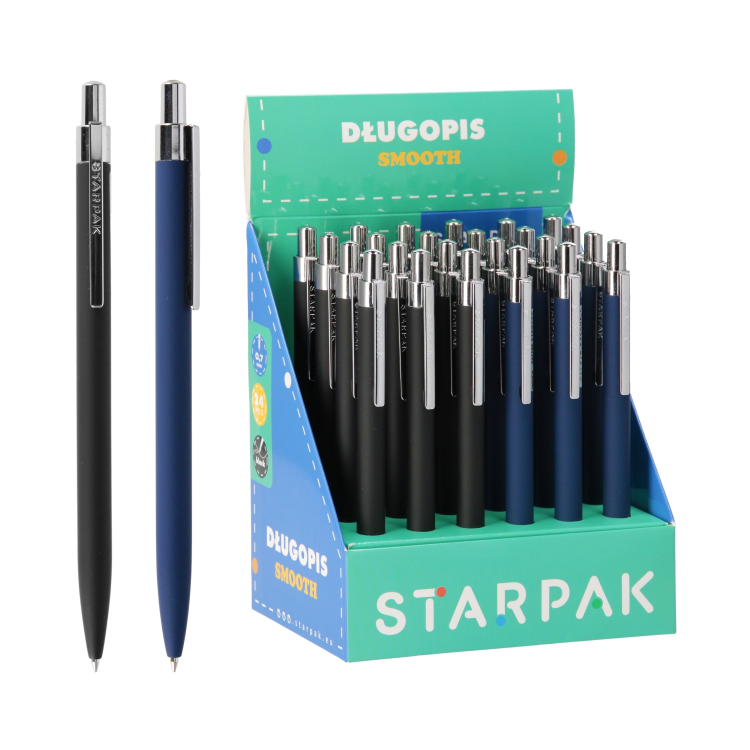 długopis automatyczny 0,7 mr puggy